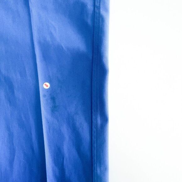 Levi's 513 Jeans Sta-Prest Royal Blue Pants Men's Tag 32 x 32 Sharp Front Crease - Picture 7 of 12